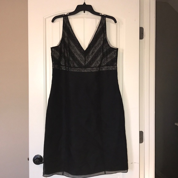 Ann Taylor Dresses & Skirts - Ann Taylor Dress Silk with Overlay Size 16